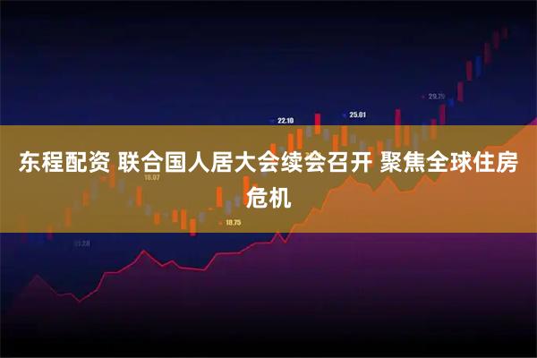 东程配资 联合国人居大会续会召开 聚焦全球住房危机