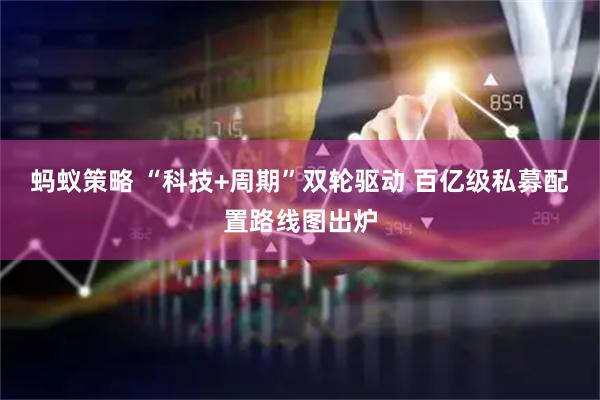 蚂蚁策略 “科技+周期”双轮驱动 百亿级私募配置路线图出炉